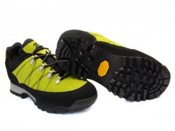 Ghete goretex copii  - Pantofi goretex copii cu vibram 2200 negru-verde