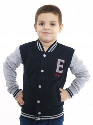 Paltoane-sacouri copii - Jacheta copii 9200 gri blu 92-164cm