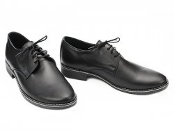 Pantofi barbati - Pantofi barbati piele box 9 negru 36-46