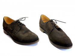 Pantofi barbati - Pantofi barbati piele intoarsa 9 maro 36-46