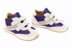 Pantofi sport copii  - Pantofi copii sport avus 321 bej mov