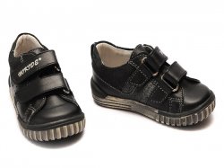 Pantofi sport copii  - Pantofi piele copii hokide 316 negru
