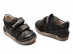 Pantofi sport copii  - Pantofi piele copii hokide 316 negru