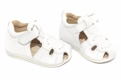 Sandale copii  - Sandale copii avus 771 alb