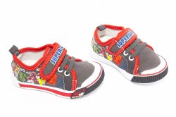 Tenisi copii  - Tenisi copii 9936 gri rosu