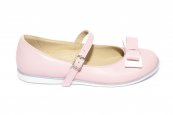 Balerini fete piele 1326 roz alb 26-36