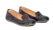 Balerini fete pj shoes Amia nero print