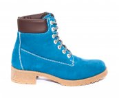 Ghete copii blana 7446 albastru 35-41