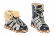 Ghete copii blana hokide 293 blu 22-36 