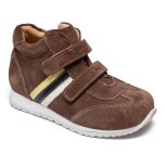 Ghete copii din piele cu talonet AV855 maro 19-30