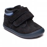 Ghete copii flexibile din piele cu talonet AV415 blu TB 17-30