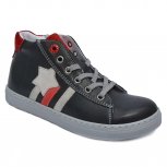 Ghete copii piele hokide 439 negru 26-37