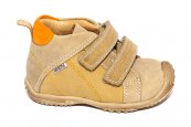 Ghete copii piele naturala hokide 319 bej deschis 18-24