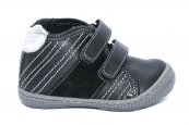 Ghete copii piele pj shoes Seby negru 20-26