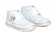 Ghete copii pj shoes Edy alb