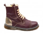 Ghete fete blana iarna King bordo 31-36
