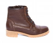 Ghete fete cu blana 6005 maro 35-41