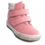 Ghete fete cu blana si talonet hokide 460 fuxia 26-37