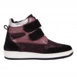 Ghete fete cu blanita pj shoes Mae bordo negru 27-36