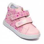 Ghete fete cu talonet hokide 337 roz buline 18-25