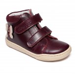 Ghete fete flexibile din piele hokide 417 grena 26-30