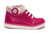 Ghete fete hokide din piele naturala 397 fuxia 26-30
