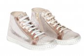Ghete fete pj shoes Rebel auriu