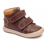 Ghetute copii cu talonet flexibile hokide 417 maro bej 18-25