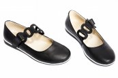 Pantofi balerini copii 639 negru new 26-36