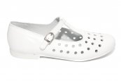 Pantofi balerini fete hokide 384 alb 26-36