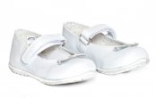 Pantofi balerini fete pj shoes Candy alb