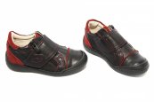 Pantofi copii Goal pj shoes negru rosu new