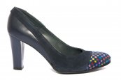 Pantofi dama cu toc 952.1 blu lux 34-41