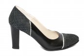 Pantofi dama cu toc 952b negru 34-40