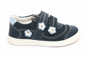 Pantofi fete piele hokide 375 blu 26-35