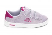 Pantofi fete sport piele intoarsa Kappa 302 mov 35-40