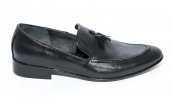 Pantofi mocasini barbati piele BC1 negru 38-44