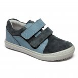 Pantofi sport baieti din piele hokide 457 gri blue 26-35