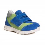 Pantofi sport copii cu talonet pj shoes Tokyo albastru verde 18-26